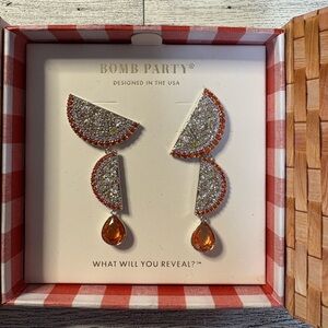 Bomb Party Market Fresh Orange Earrings